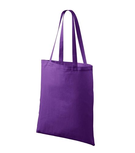 Bavlnená nákupná taška - farba fialová