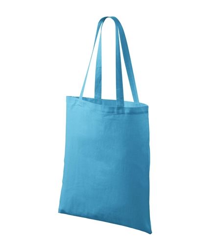 Bavlnená nákupná taška - farba tyrkysová