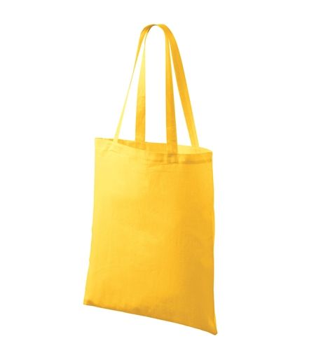 Bavlnená nákupná taška - farba žltá